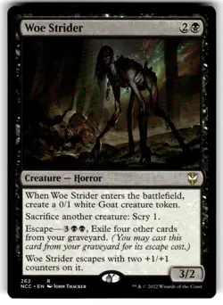 Woe Strider Commander: Streets of New Capenna Regular MTG - Image 1