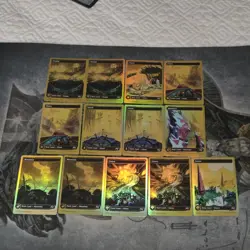 MTG Aetherdrift | Full Art First Place Foil Lands Lot ▪ 13 - Image 1