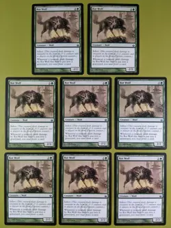 8 Rot Wolf Mirrodin Besieged Magic the Gathering MTG 8 - Image 1