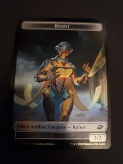 Robot 010 / Drone 003 FOIL Token MTG Edge of Eternities NM - Image 1