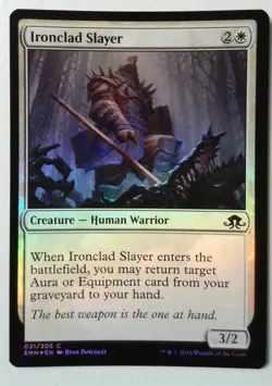 Ironclad Slayer *FOIL Common* Magic MtG x1 Eldritch Moon SP - Image 1