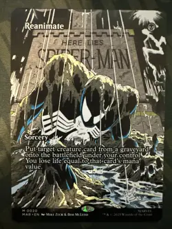 REANIMATE mtg NM-M Spider-Man Marvel Universe Mythic - Image 1