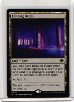 Mtg Echoing Deeps # 271 The Lost Caverns of Ixalan Regular Rare - Image 1