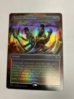 Teferi's Protection (Borderless) Double Masters 2022 Foil - Image 1