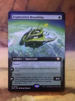 Exploration Broodship (Extended Art) Commander: Edge of Eternities Regular - Image 1