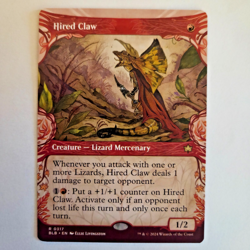Hired Claw (Showcase) - Bloomburrow - Regular - Image 1