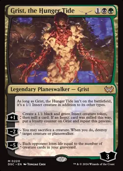 Grist, the Hunger Tide M Commander: Duskmourn: House of Horror 220 NM - Image 1