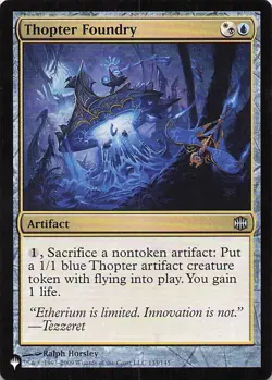 Thopter Foundry List Reprints Regular - Image 1