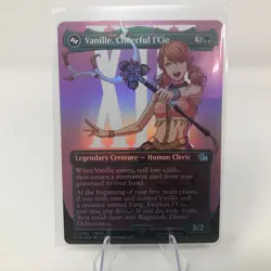 Vanille, Cheerful I'Cie / Ragnarok U0392 (Borderless) (Foil) MTG Final Fantasy - Image 1