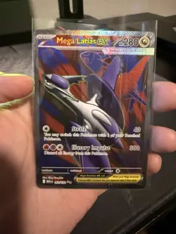 Pokemon TCG: Mega Latias EX 163/132 Ultra Rare Mega Evolution Full Art - Image 1