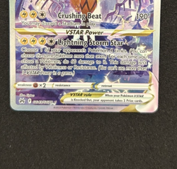 Pokemon TCG Zeraora VSTAR GG43/GG70 Crown Zenith Full Art Ultra Rare Holo - Image 4
