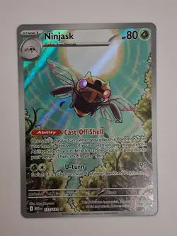 Ninjask 137/132 Illustration Rare Mega Evolution English Pokemon TCG - Image 3