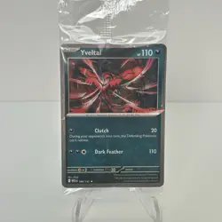 Sealed Yveltal 088/132 Reverse Holo Mega Evolution Pokemon GAMESTOP PROMO Sealed - Image 1