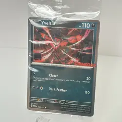 Sealed Yveltal 088/132 Reverse Holo Mega Evolution Pokemon GAMESTOP PROMO Sealed - Image 2