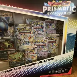 Pokemon TCG Scarlet & Violet Prismatic Evolutions Sams Club NEW Promo OS Booster - Image 4