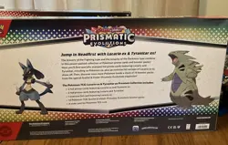 Pokemon TCG Scarlet & Violet Prismatic Evolutions Sams Club NEW Promo OS Booster - Image 5