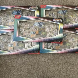 LOT OF 5 New Pokemon Prismatic Lucario/Tyranitar Ex Premium Collection Sealed - Image 4