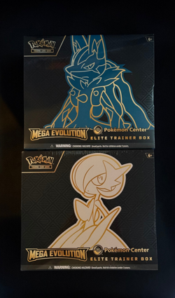 Pokemon Mega Evolution Pokemon Center Elite Trainer Box Gardevoir & Lucario Set - Image 1