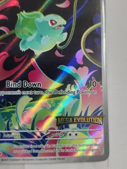 Pokemon Sealed Bulbasaur 133/132 Pokemon TCG Mega Evolution Stamped Promo Sealed - Image 2
