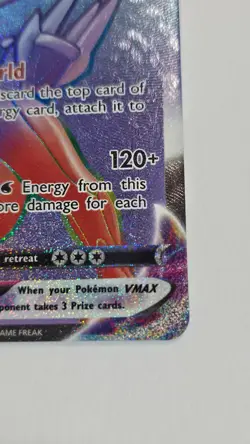 Pokemon Kyurem VMAX Rainbow Secret Rare 197/196 - Lost Origin Full Art Holo - Image 3