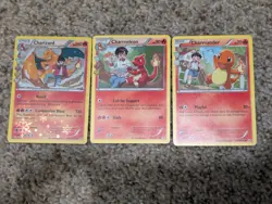 POKEMON Charizard - Charmeleon - Charmander - Generations Set - RC3 RC4 RC5 - LP - Image 1