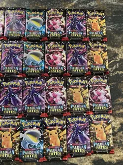 Pokemon Paldean Fates Booster Pack Factory Sealed X36 Booster Box Quantity - Image 4