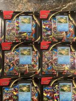 Pokemon Mega Evolution 3 Pack Blister [Psyduck] X12 Sealed Booster Box Quantity - Image 3