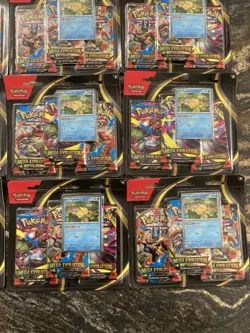 Pokemon Mega Evolution 3 Pack Blister [Psyduck] X12 Sealed Booster Box Quantity - Image 4