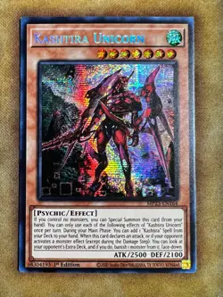 Yugioh Kashtira Unicorn MP23-EN164 Secret Rare 1st Ed NM - Image 1
