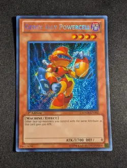 Yugioh - Genex Ally Powercell HA04-EN002 1st Edition Secret Rare NM - Image 1