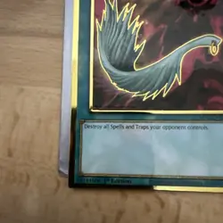 Near Mint, English Yu Gi Oh Harpie's Feather Duster - MAGO-EN042 - Premium Gold - Image 5