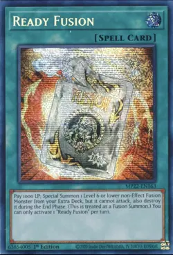 Ready Fusion - MP22-EN163 - Prismatic Secret Rare - 1st Edition - Yugioh - Image 1