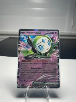Meloetta EX 044/086 S&V Black Bolt Double Rare Holo Pokemon TCG Card Mint - Image 1