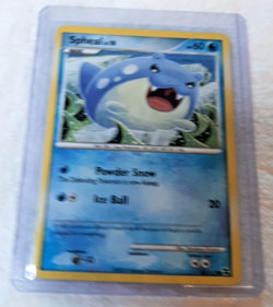 Spheal 82/111 Normal Common Rising Rivals Pokemon Card TCG Trading Card Game - Image 1