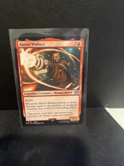 Barret Wallace 129 Fin MTG Magic the Gathering Card NM Condition - Image 1