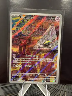 Drowzee Rare Holo Illustration Card 210/198 Sv01 Scarlet & Violet Base Set - Image 1