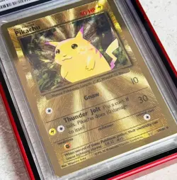 CGC 10 GEM MINT LEGENDARY Pikachu 58/102 Celebrations GOLD METAL Pokemon Card - Image 3
