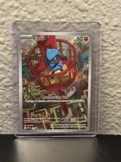 Riolu Mega Evolution ETB Pokemon Card Promo 010 - Image 1