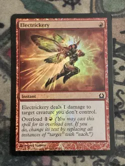 MTG Foil Electrickery Return to Ravnica (93/286) Regular Common Magic Card - Image 1
