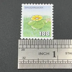 Skiploom Pokemon Stamp Card Shogakukan Nintendo Japanese TCG Vintage S316-62 - Image 2