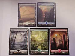MTG - Full Art Land Set - Amonkhet - Image 1