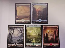 MTG - Full Art Land Set - Amonkhet - Image 2