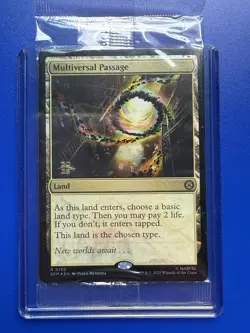 PRERELEASE FOIL Multiversal Passage MTG Spider-Man Rare SPM 0180 NM SEALED - Image 3