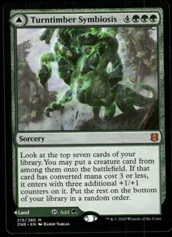 1x Turntimber Symbiosis - Zendikar Rising - NM - MTG - Image 1