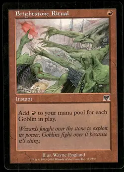 1x Brightstone Ritual - Onslaught - NM - MTG - Image 1