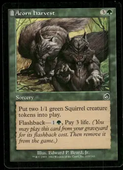 1x Acorn Harvest - Torment - NM - MTG - Image 1