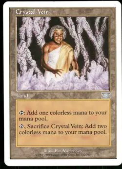 1x Crystal Vein - Classic Sixth Edition - LP - MTG - Image 1