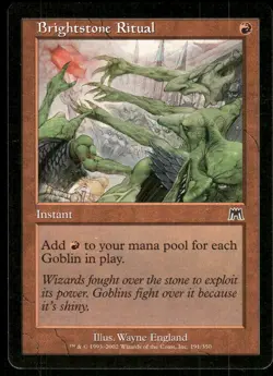 1x Brightstone Ritual - Onslaught - NM - MTG - Image 1