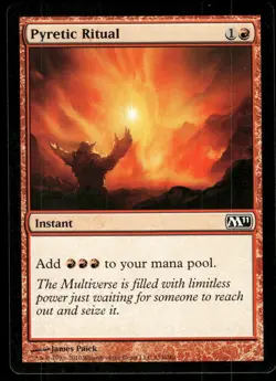 1x Pyretic Ritual - Magic 2011 (M11) - NM - MTG - Image 1
