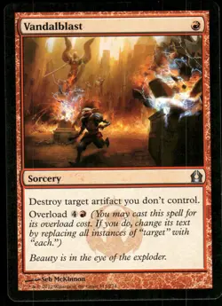 1x Vandalblast - Return to Ravnica - NM - MTG - Image 1